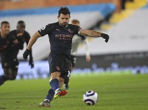Aguero Cetak Gol, Manchester City Bungkam Fulham 3-0
