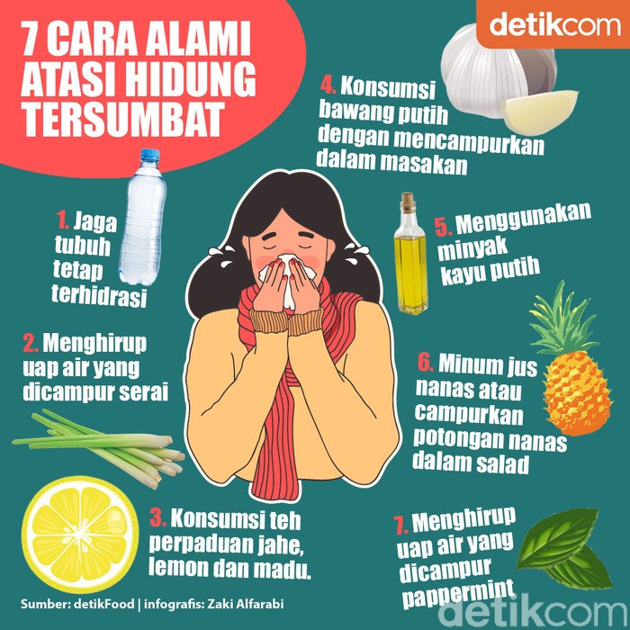7 Cara Alami Terbebas dari Siksaan Hidung Mampet