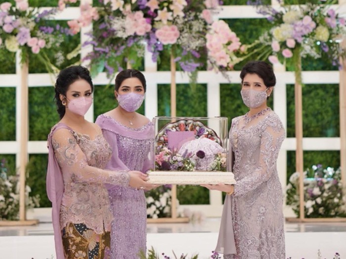 Ashanty di Acara Lamaran Aurel Hermansyah dan Atta Halilintar