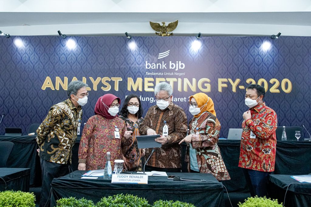 bank bjb berhasil mencatat pencapaian bisnis positif sepanjang tahun 2020. (Dok. bank bjb)