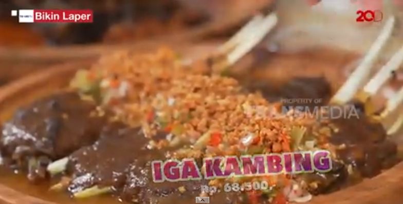 Bikin Laper! Huahh Nikmatnya Iga Sapi Berlumur Sambal Tempong