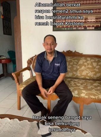 driver ojol stroke tapi tetap semangat antarkan makanan pelanggannya.