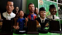 Begini hasil karya seni miniatur patung dari berbagai tokoh bangsa hingga dunia.