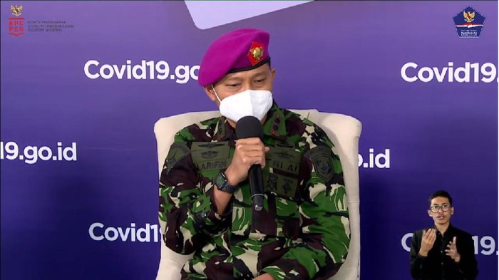 Komandan Lapangan RS Darurat COVID-19 Wisma Atlet Kemayoran, Letkol Laut Muhammad Arifin