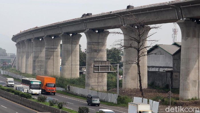 Pembangunan proyek kereta cepat Jakarta-Bandung di kawasan Cigondewah terus dikebut. Begini penampakan terkininya!