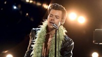 Harry Styles masuk dalam lima nominasi American Music Awards 2022. Foto: Getty Images via AFP/KEVIN WINTER