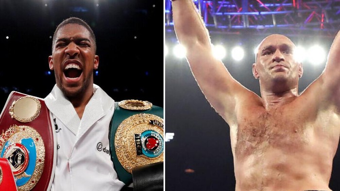 anthony joshua tyson fury tinju kelas berat tinju