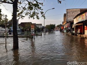 Duka Warga Terdampak Banjir 2 Bulan di Lamongan, Jalan Licin Hingga Kutu Air