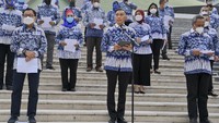 Dalam pembacaan ikrar tersebut mereka tetap mendukung Agus Harimurti Yudhoyono sebagai Ketua Umum Partai Demokrat periode 2020-2025.