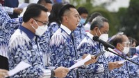 Di awal sebelum pembacaan ikrar, Ibas menyebut PD ingin mempertahankan kebenaran. Ibas menuturkan bahwa kepemimpinan Demokrat telah beralih dari Susilo Bambang Yudhoyono (SBY) ke AHY.