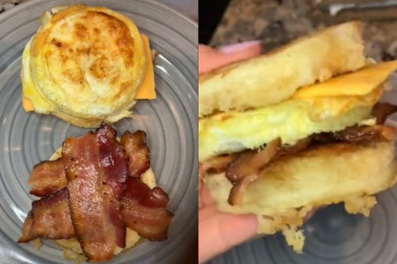 kreasi sandwich telur dari TikTok yang enak buat sarapan