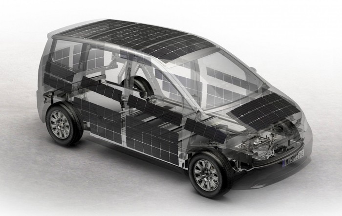 Mobil dengan solar panel Sono Motors