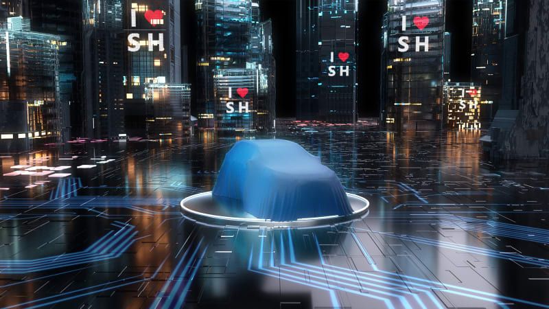 Mobil listrik Toyota di Shanghai Auto Show