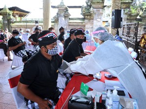 Baru 127 Ribu Orang Divaksin COVID-19, Ini Kata Wagub Bali