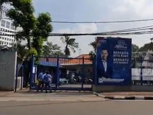 Semalam Digeruduk Massa, Begini Suasana Kantor DPP Demokrat Kubu AHY
