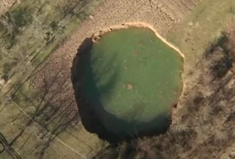 Sinkhole di Kroasia Sinkhole di Kroasia