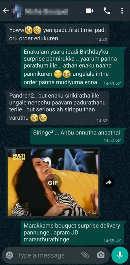 Tak Pernah Dapat Kejutan Ultah, Pria Ini Pesan Buket