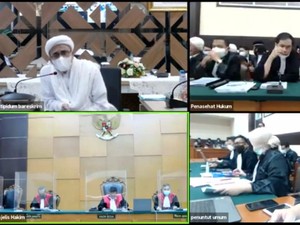 Tuding Bisa Disabotase, Habib Rizieq Beri 5 Alasan untuk Hadir di Sidang