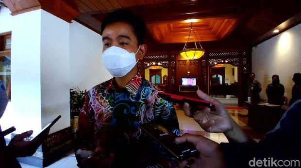 Wali Kota Solo Gibran Rakabuming Raka, Selasa (16/3/2021).