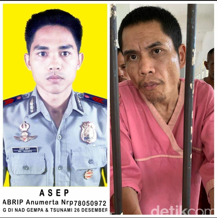 Beredar kabar seorang personel Brimob yang hilang saat tsunami pada tahun 2004 ditemukan di Rumah Sakit Jiwa (RSJ) Banda Aceh. (dok Istimewa)