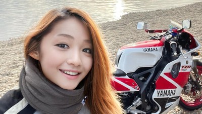 Potret Bikers Cantik Asal Jepang yang Ternyata Pria Setengah Abad