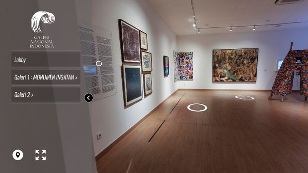 Galeri Nasional Indonesia Buka Pameran Tetap Secara Virtual