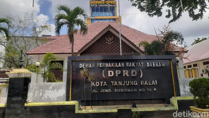 Gedung DPRD Tanjungbalai (Perdana Ramdhan/detikcom)