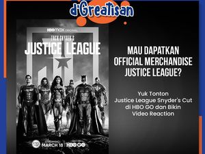 Masih Ada Kesempatan Dapat Official Merchandise di Kuis Justice League Part 2