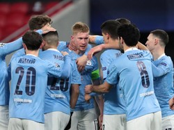 The Sun melansir daftar gaji pemain Manchester City. Inilaah 5 pemain dengan gaji per pekan tertinggi (Getty Images/Miklos Szabo)