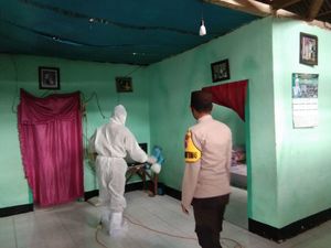 Kampung Sehat 2 NTB, Bhabinkamtibmas Bantu Tracing Pasien COVID-19