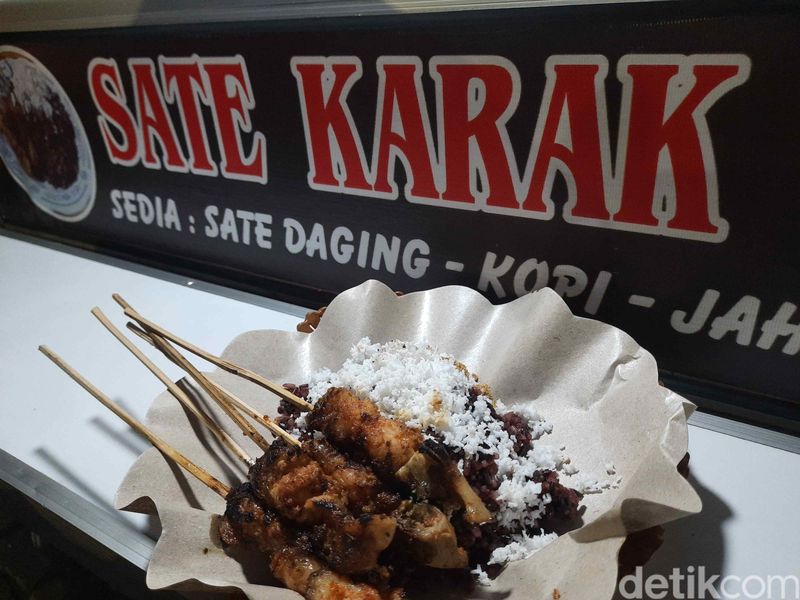 Unik dan Sedap! Sate Karak Asli dan Satu-satunya di Ampel Surabaya