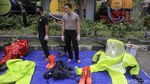 Begini Simulasi Penanganan Ancaman Ledakan Bahan Kimia Berbahaya