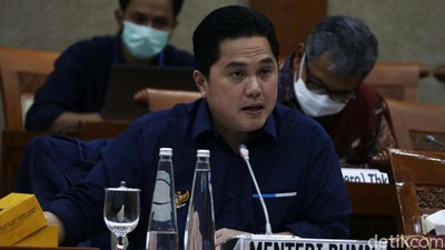Erick Thohir-Komisi VI Bahas Holding BUMN Ultra Mikro