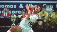 Hariyanto Arbi menjadi juara All England sebanyak dua kali di tahun 1993 dan 1994. Frederic J. BROWN/AFP.