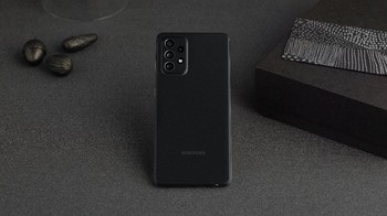 Ini Galaxy A72 Awesome Black. Foto: dok Samsung  