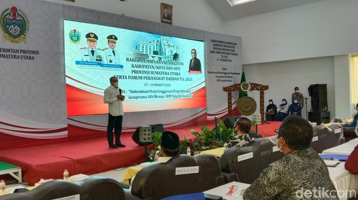 Gubernur Sumut (Gubsu) Edy Rahmayadi (Ahmad Arfah/detikcom)