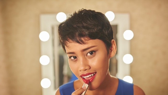 Ilustrasi warna lipstik