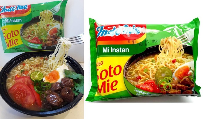 Mie Instan Mirip Bungkusnya, Tampilannya Bikin Netizen Auto Ngiler Mie Instan Mirip Bungkusnya, Tampilannya Bikin Netizen Auto Ngiler