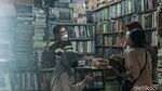 Sepinya Pasar Buku Kenari Jakpus di Tengah Pandemi