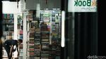 Sepinya Pasar Buku Kenari Jakpus di Tengah Pandemi