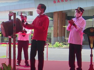 Resmikan Bandara Toraja, Jokowi Ajak Wisatawan Kunjungi Negeri di Atas Awan