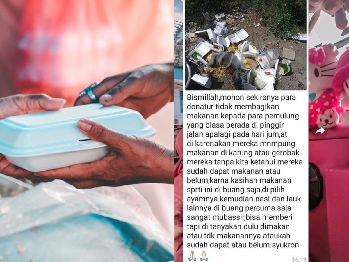 Miris, Puluhan Nasi Kotak untuk Donasi Terbuang Begitu Saja