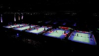 Turnamen All England 2021 mencuri atensi publik usai perwakilan Indonesia diminta mundur dari turnamen karena berada dalam satu penerbangan dengan sesorang yang diketahui positif COVID-19. Getty Images/Naomi Baker.