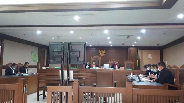 Sidang kasus korupsi Bambang Giatno (Dwi Andayani-detikcom)