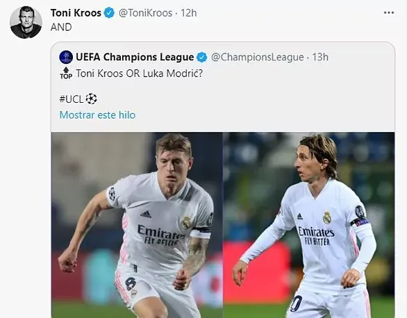 Toni Kroos, Luka Modric