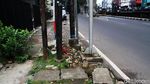 Trotoar Jalan Woltermonginsidi Jaksel Menanti Ditata Pemprov DKI