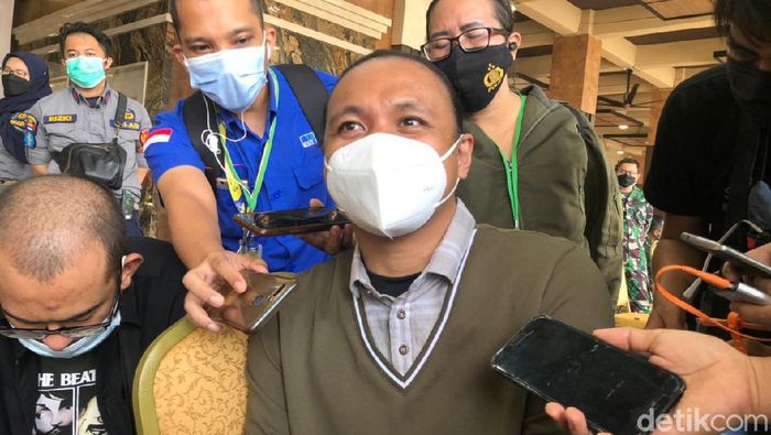 Amasya Manganang Amasya Manganang lega Aprilio Perkasa Manganang sudah melepaskan beban.