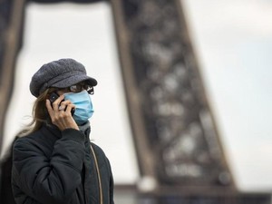 1.200 Orang Masuk ICU dalam Sehari, Paris Lockdown Lagi