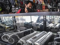Penjulan Knalpot Lokal Turun Drastis Imbas Razia Polisi