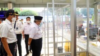 Said Aqil mengatakan kondisi Stasiun Pasar Senen saat ini sangat nyaman dan bersih dibandingkan pada tahun 90-an.